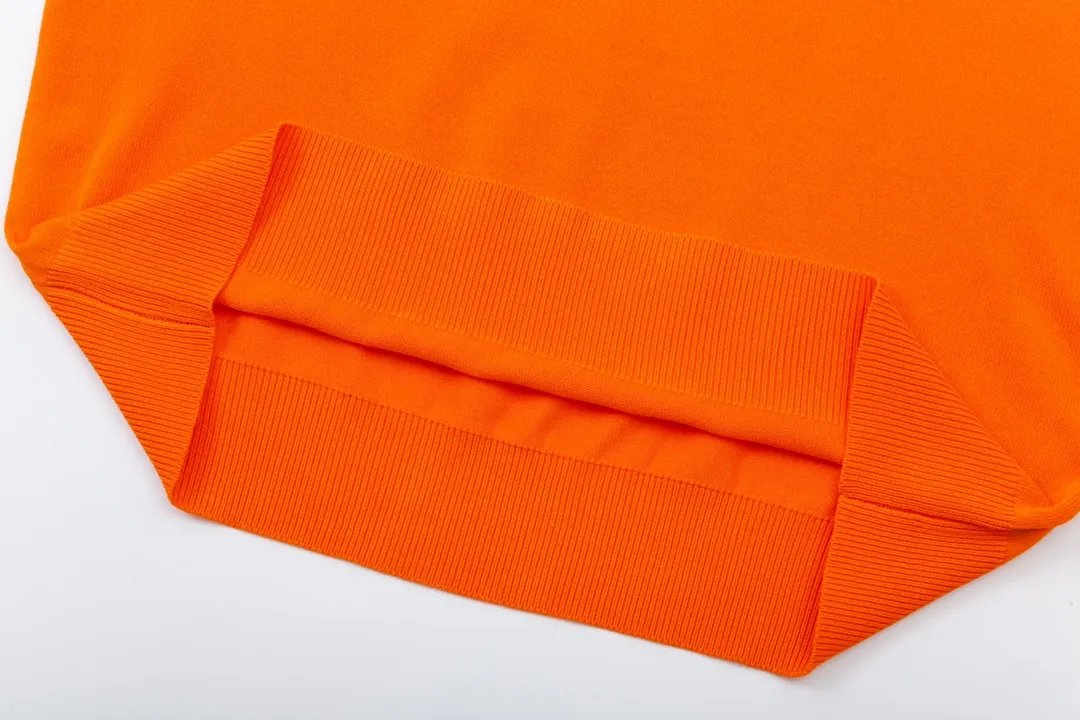 HERMES ， Retro Same Style T Versatile : Orange Size：M-3XL